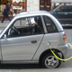 Image for article titled Nine Year Old Steals Electric Car At (Toy) Gunpoint
